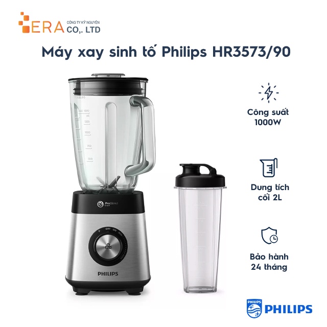 [Mã ELHA22 giảm 5% đơn 300K] Máy xay sinh tố Philips HR3573/90