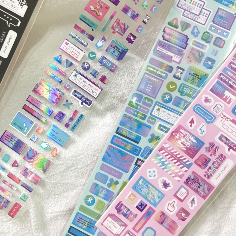 Sticker Dán Trang Trí Bàn Phím Máy Tính DIY