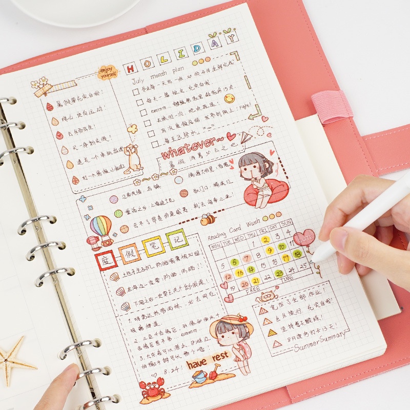 Băng keo trang trí Washi HD-100-K88 cute để trang trí thủ công trong nhà , trang trí nhật ký, bullet journal....