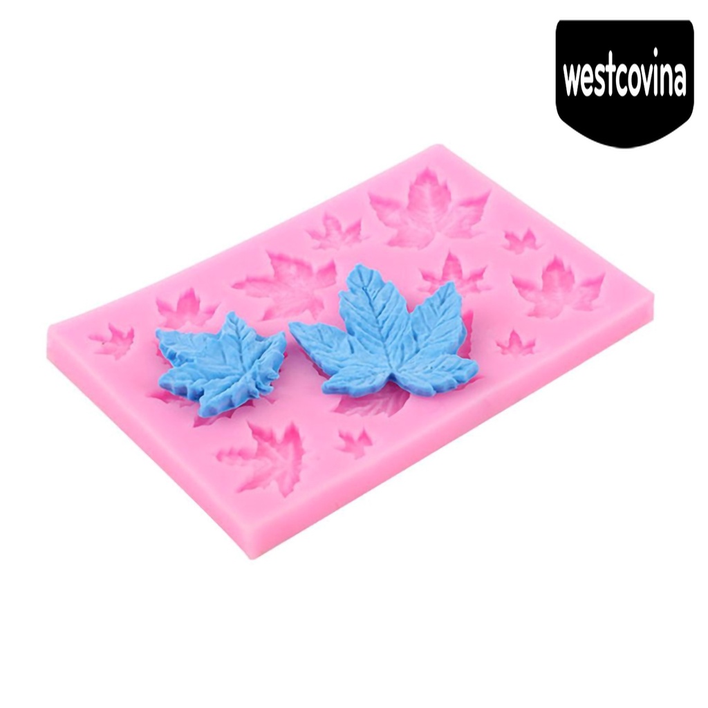 [Hot]☀ Khuôn Silicone Làm Bánh Hình Chiếc Lá