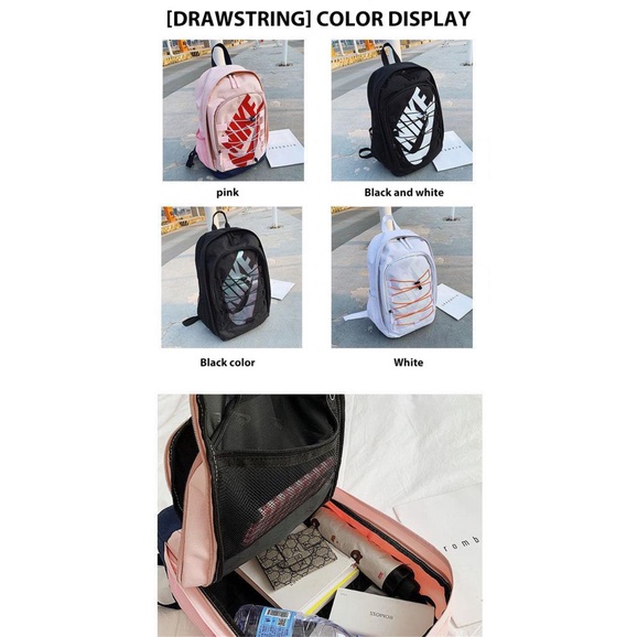 Balo NIKE sức chứa lớn phong cách thể thao thời trang cho nam và nữ