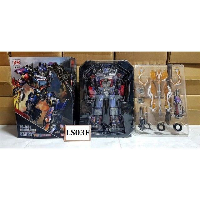 Mô hình Optimus Prime LS-03F Abdominal Edition Black Mamba Transformers MPM04 Oversize