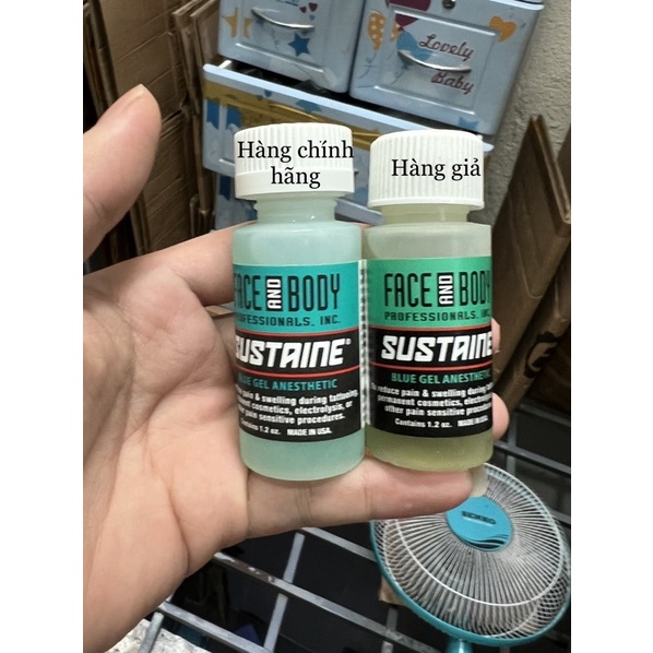 Te Xanh Mỹ Sustaine Chính Hãng chuyên dùng trong phun xăm /Dcpx Doreme