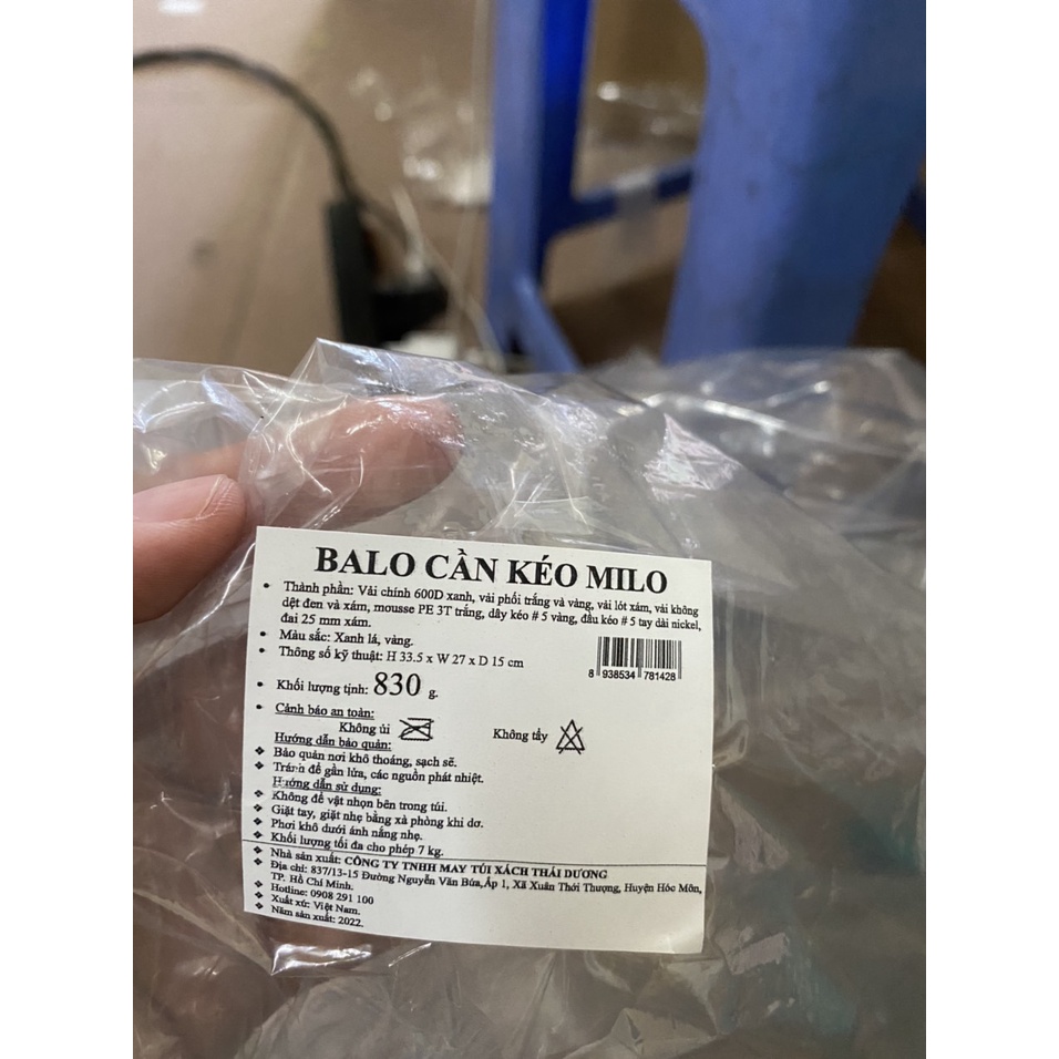 BALO CẦN KÉO MILO CHO BÉ