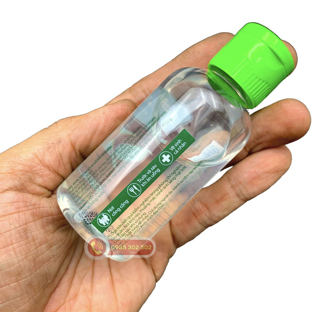 [Chính hãng] Gel rửa tay khô kháng khuẩn Thiên Long - Hương Trà Xanh Flexoffice FO-HG002