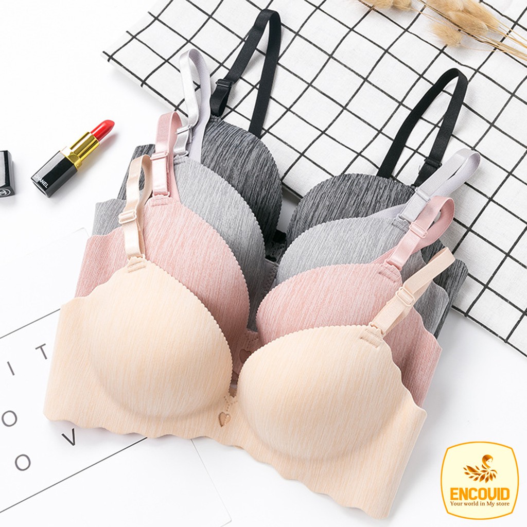 Áo ngực nữ đẹp dễ thương su đúc bàn tay không gọng nâng ngực tạo khe siêu đẹp ENCOVID ALN22