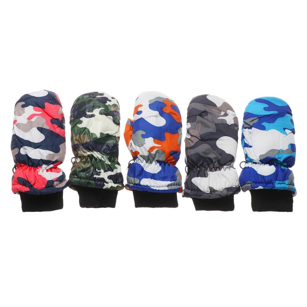 Găng Tay Giữ Ấm Chống Gió Chất Liệu Lông Nhung Dày Dặn Cho Bé