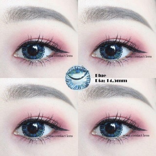 Lens mắt màu blue siêu xinh