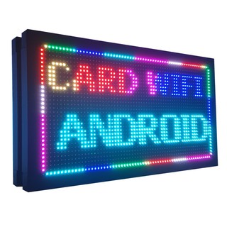 Combo 10 tấm led ma trận P10 full màu ngoài trời + 4 ốc nam châm + cáp + dây nguồn