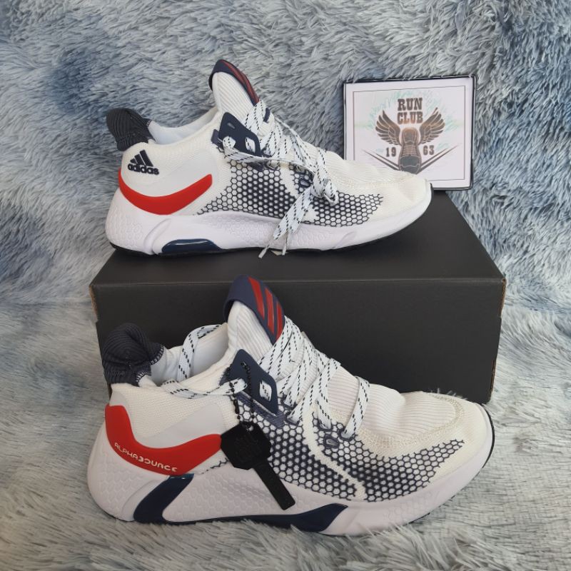giầy thể thao Alphabounce 2020 trắng xám thời trang
