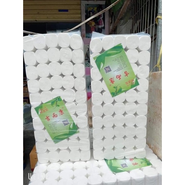 Bịch 50 Cuộn Giấy Vệ Sinh Không Lõi / 3 Lớp / Siêu Tiết Kiệm Siêu Rẻ