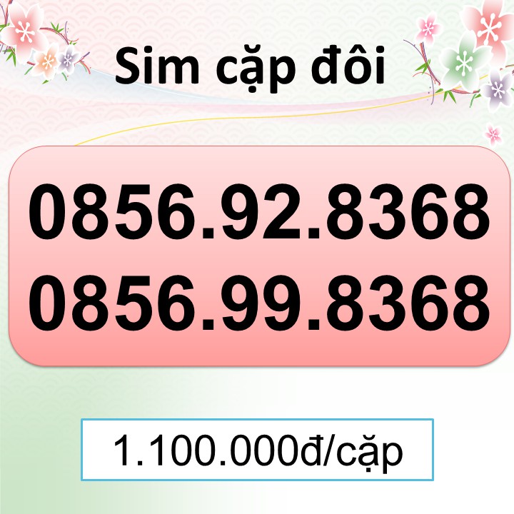 Sim cặp đôi sim tình nhân