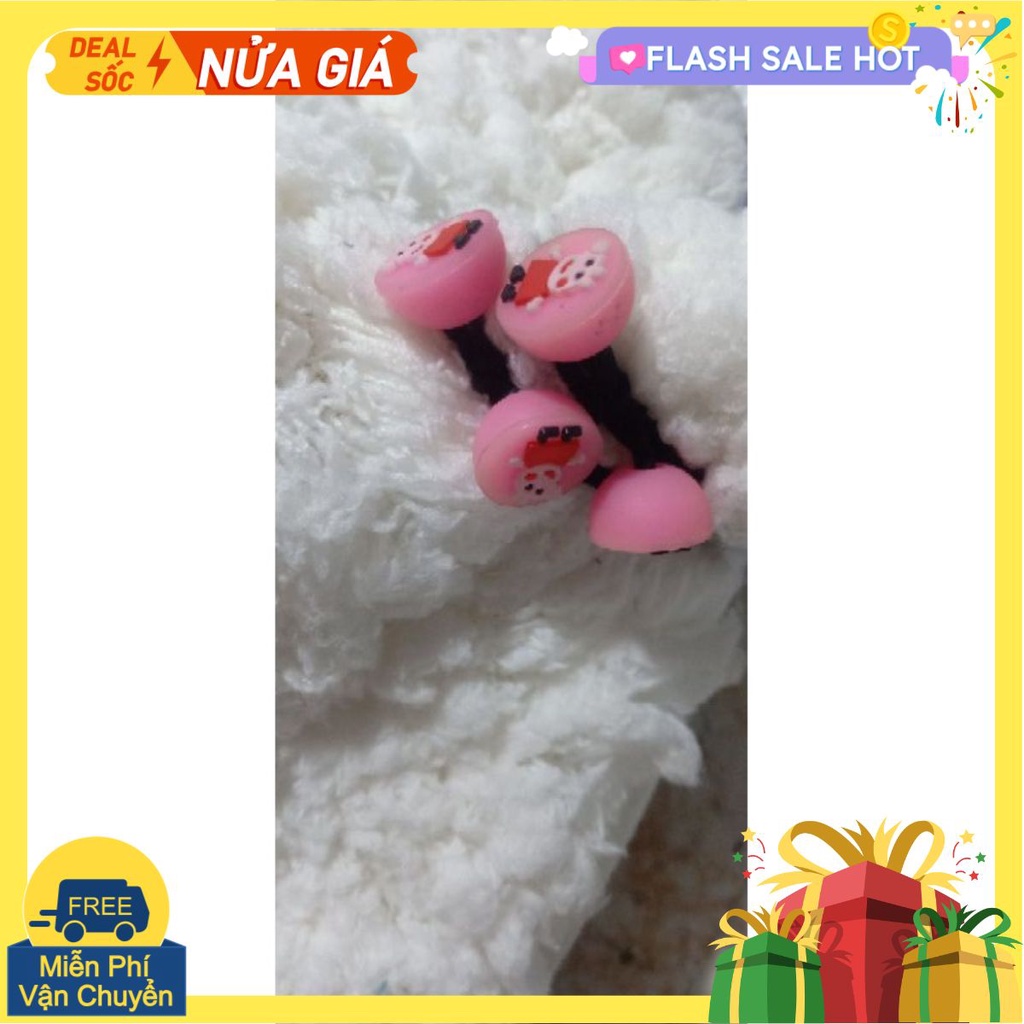 Cột tóc siêu cute heo hồng-ms0010