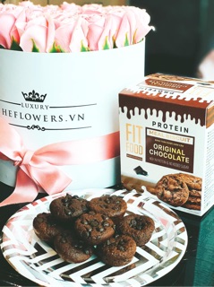Bánh Chocolate protein giảm cân