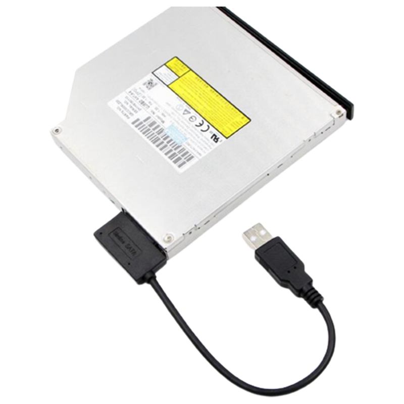 Dây Cáp Chuyển Đổi Usb Sang Sata Cho Ổ Đĩa Dvd / Laptop Usb 2.0 13pin Sata | BigBuy360 - bigbuy360.vn