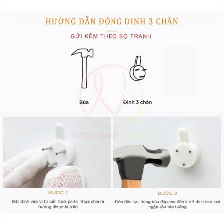 Tranh ghép treo tường ♥️ Bộ 3 bức tranh Hiện Đại ♥️ Tranh Cao Cấp Decor Phòng Khách Sang Trọng EPS251