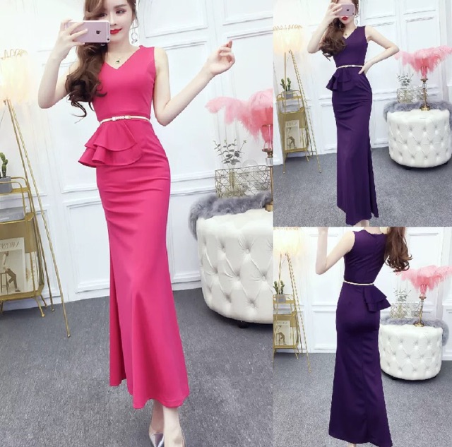 ĐẦM ĐUÔI CÁ DỰ TIỆC TÔN DÁNG