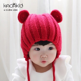 Mũ len tai thỏ cho bé , chất len dày dặn , mũ thỏ đáng yêu dành cho bé vào những ngày đại hàn , sz từ 5m-3y