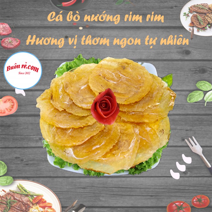 Cá bò khô nướng rim rim thơm ngon vị biển - Buonrecom - 01238