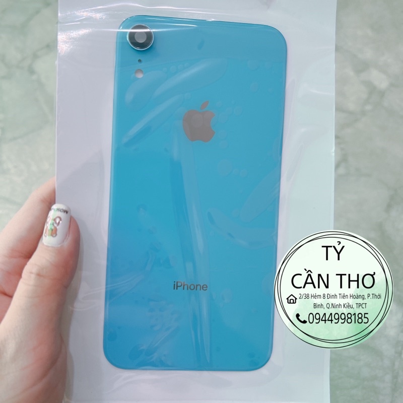 Lưng kính Iphone Xr thay thế kèm cụm kính camera siêu đẹp