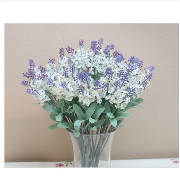 Hoa giả - Hoa lavender ( giá bán 1 nhánh)