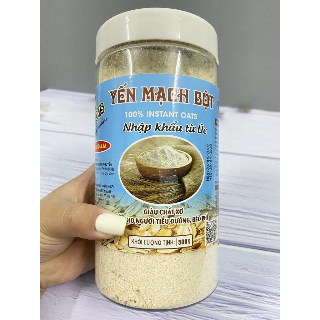 Yến Mạch Kiên Anh Giảm Cân, Yến Mạch Vẩy Nhập Khẩu Úc 100%