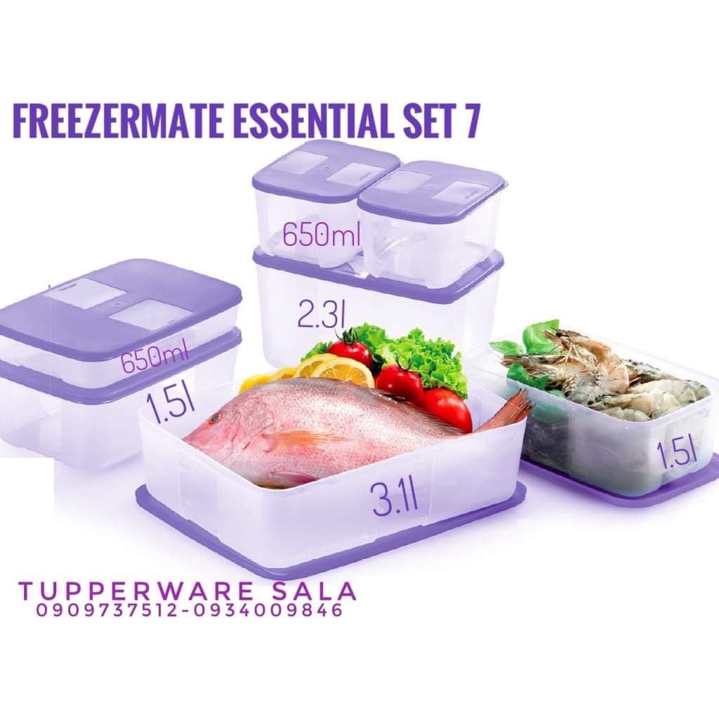 💥 GIẢM GIÁ GỐC 💥BỘ HỘP TRỮ ĐÔNG FREEZERMATE 16 hộp Tupperware