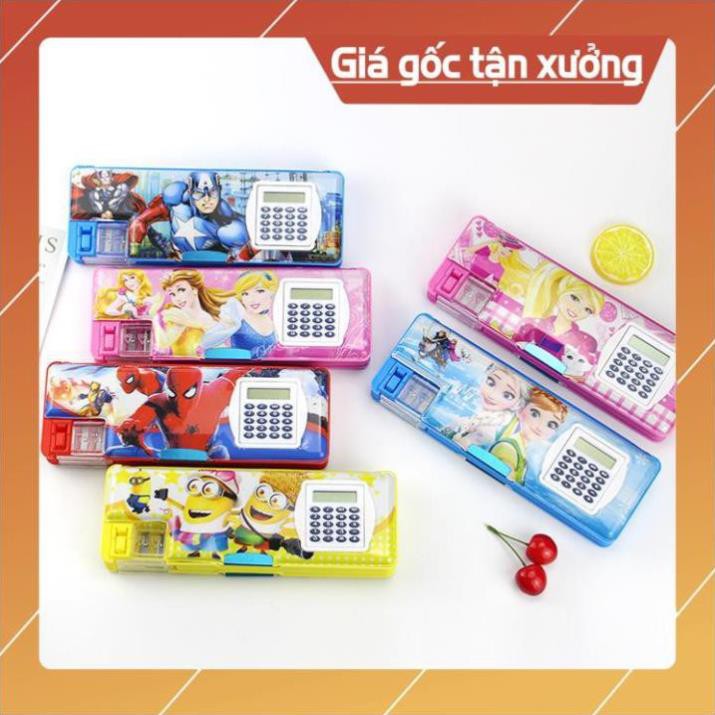 Hộp đựng bút cho bé có máy tính Loại tốt