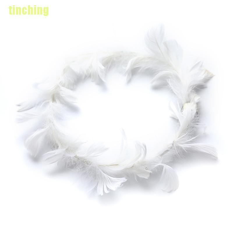 Băng Đô Lông Vũ Có Đèn Led Phát Sáng Độc Đáo