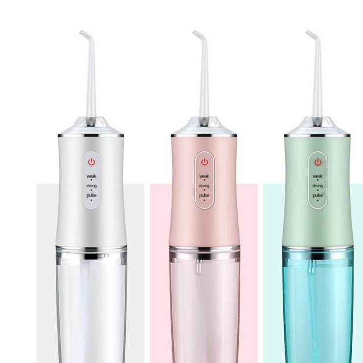 Máy Tăm Nước Cầm Tay Oral Irrigator - Tăm Nước Vệ Sinh Răng Miệng Cực Sạch Chống Thấm Nước