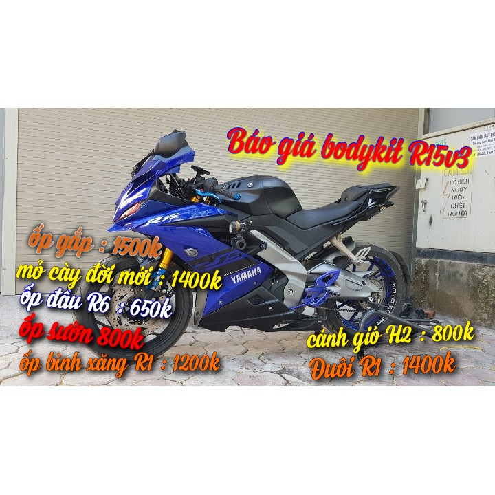 Ốp sườn yamaha R15v3