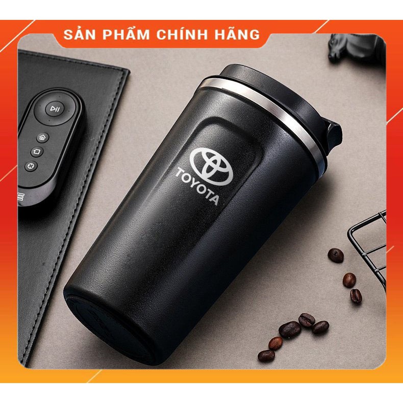 [HÀNG CÔNG TY] - Cốc giữ nhiệt CAO CẤP có kèm LOGO Hãng xe yêu thích - Bình giữ nhiệt ô tô - Dung tích 510ml