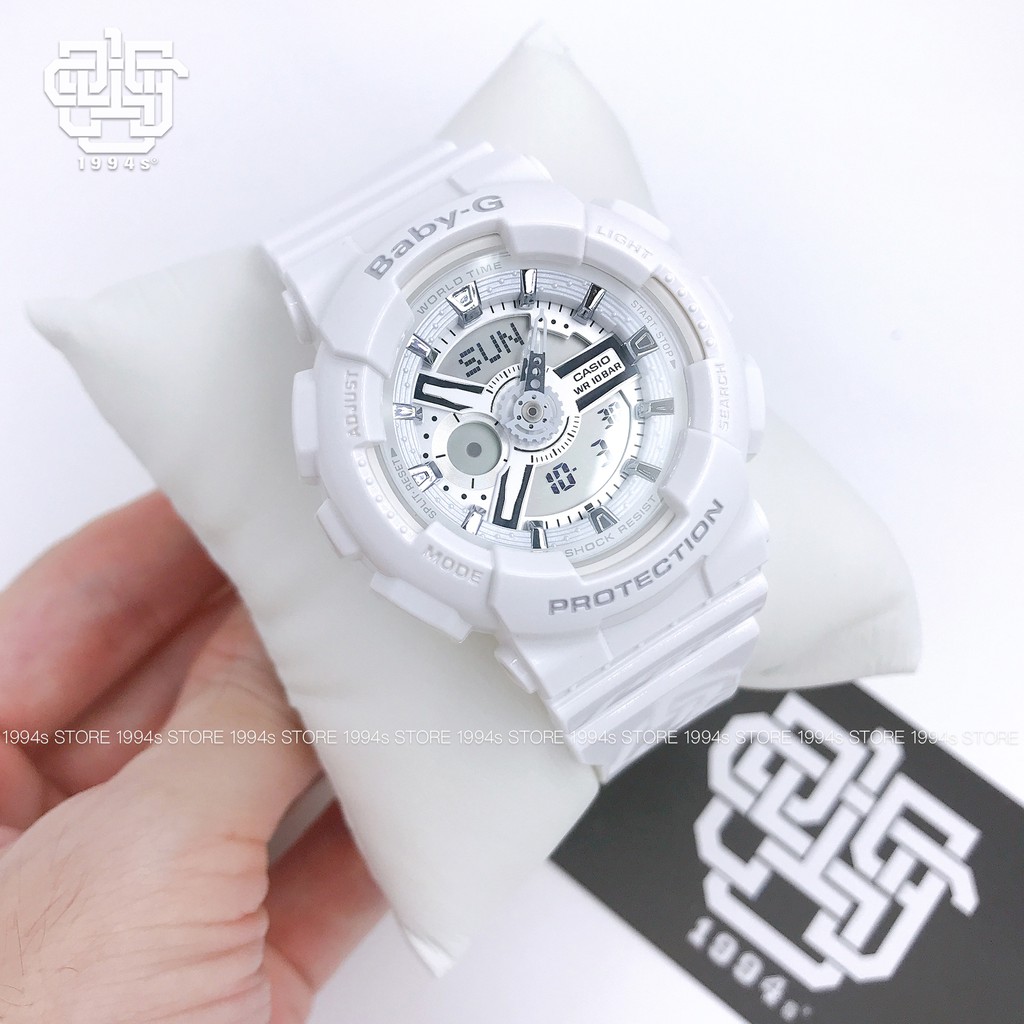 Đồng hồ nữ Casio Baby-G BA-110 / BA-110-7A3 chống va đập, chống nước 200m, size 43.4mm, hàng chính hãng