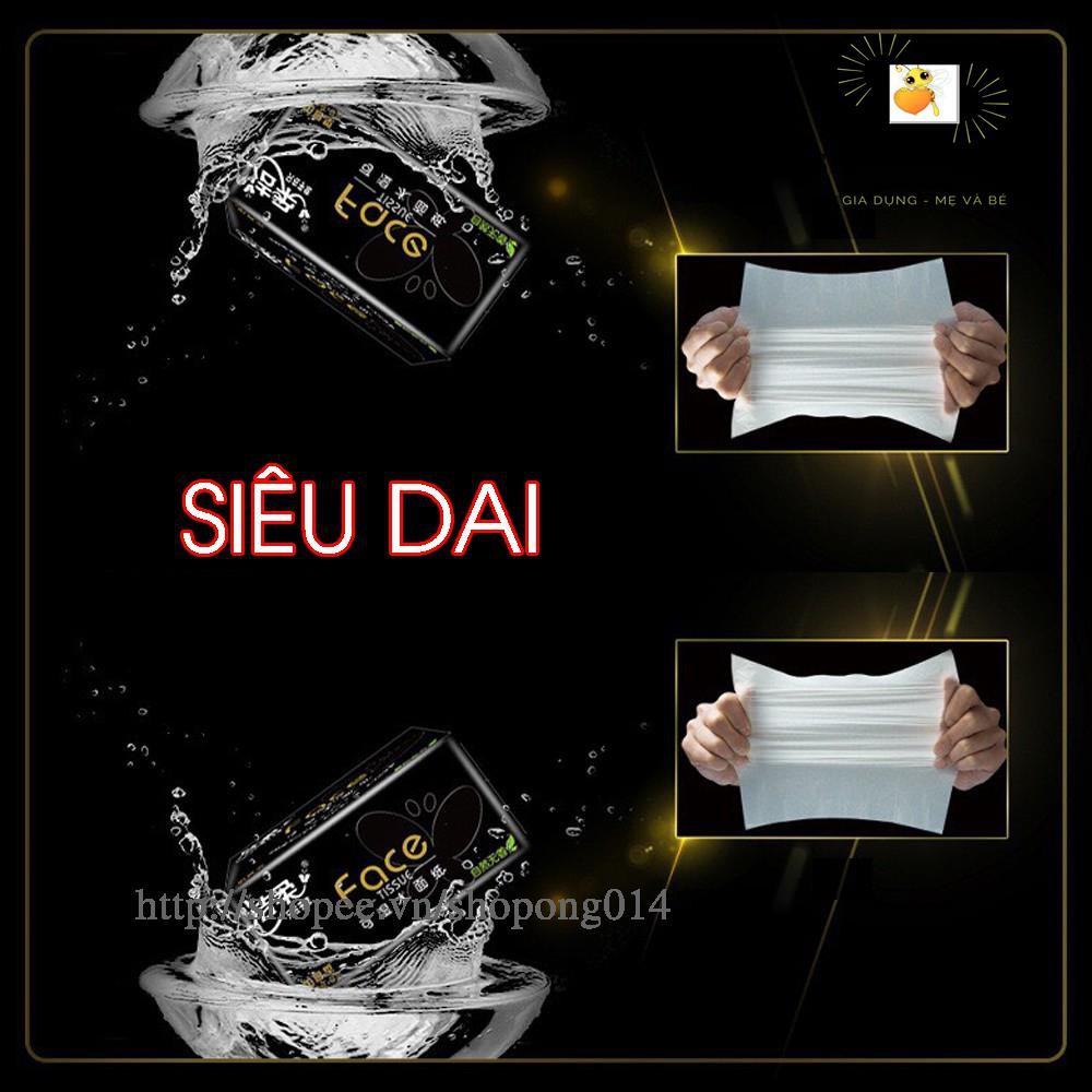 Combo 10 gói giấy ăn + 10 cuộn GVS C&S đen