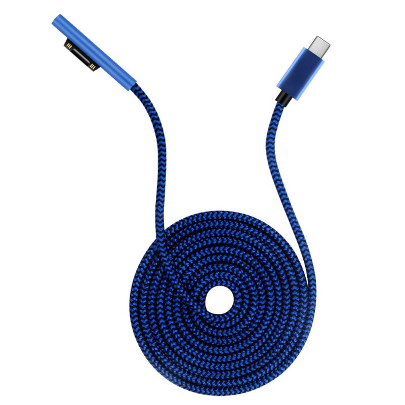 Dây Cáp Sạc Nhanh 15V 3A USB Type-C Cho Bề Mặt 3 4 5 6 7 PD