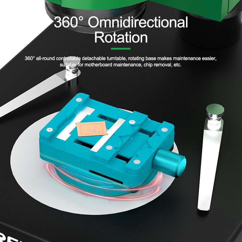Kẹp main mini đa năng có đế dưới xoay 360° RL-601I