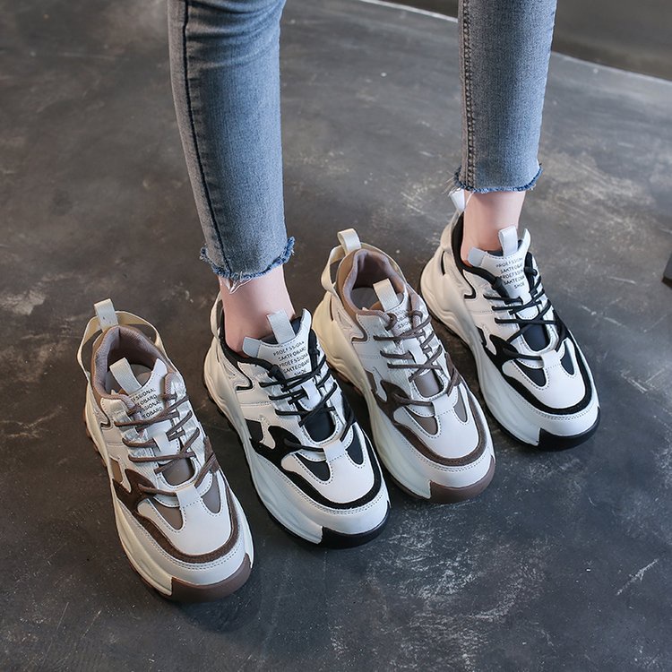 Giày thể thao Sneaker nữ💥FREESHIP 💥 giày đế độn ulzzang ĐẾ SÓNG QC