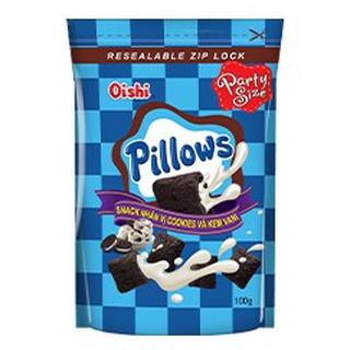 Snack bim bim Oishi Pillows Cookies và kem Vani ngọt ngào giòn tan hương vị mới lạ - Combo 02 gói | TTOstores