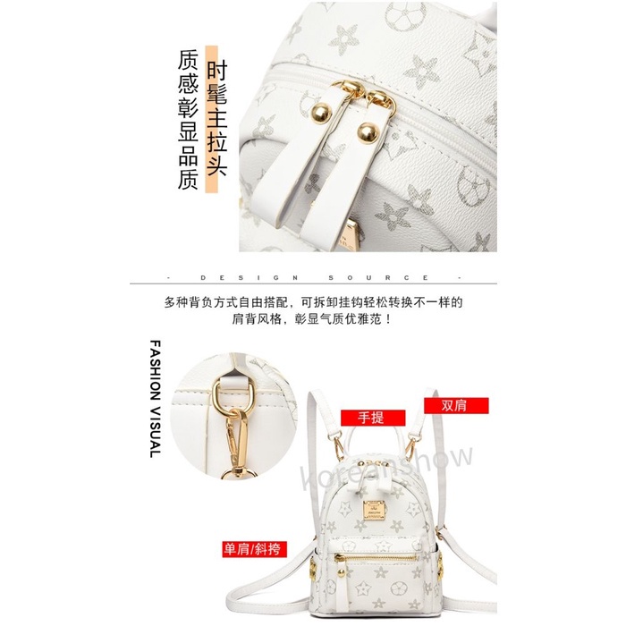 Balo nữ da mini phong cách Hàn Quốc cho-63