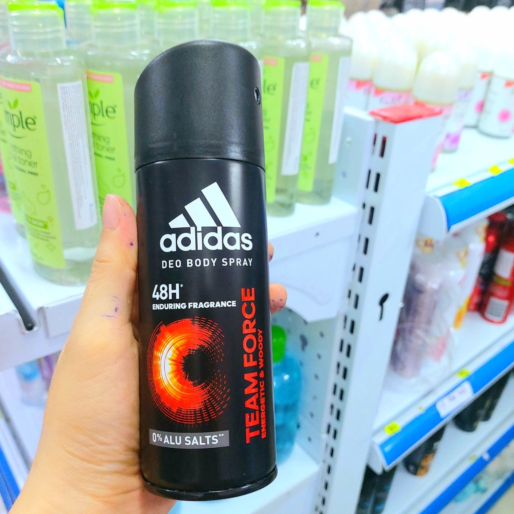 Xit Khử Mùi Toàn Thân Nam AXE - ADIDAS 150ml - Hương Thơm Nam Tính Chuẩn Men