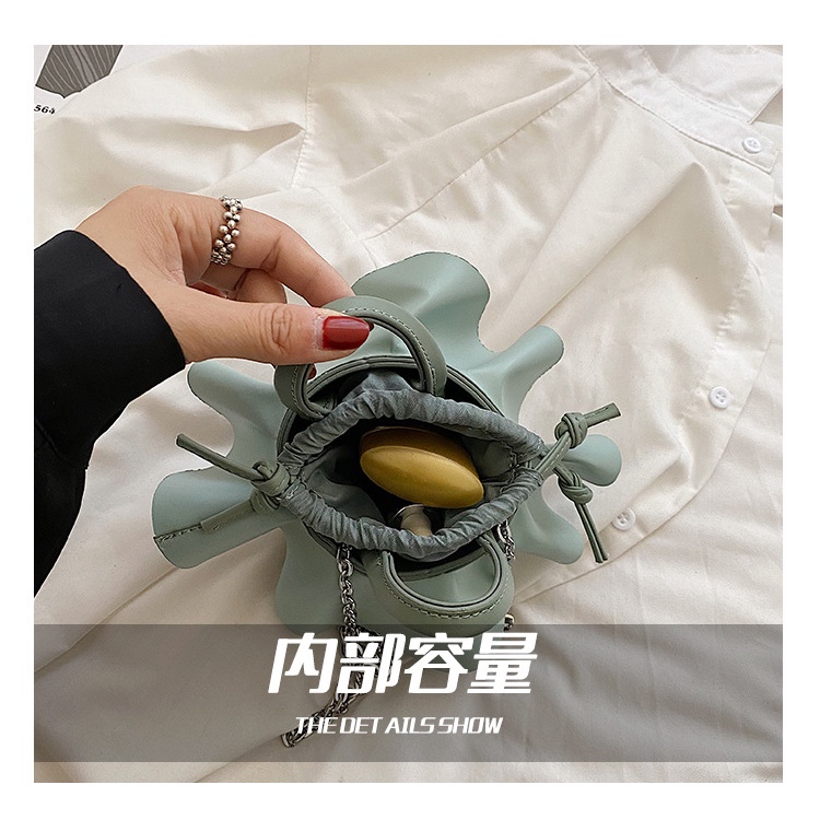 Túi Xách JASMIN NOIR Da PU Phối Dây Xích Đeo Vai Sành Điệu Cho Nữ