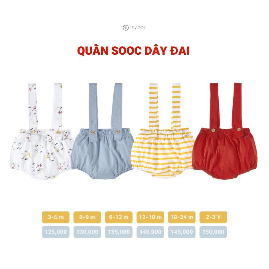 [Le Coon] Quần Sooc Dây Đai