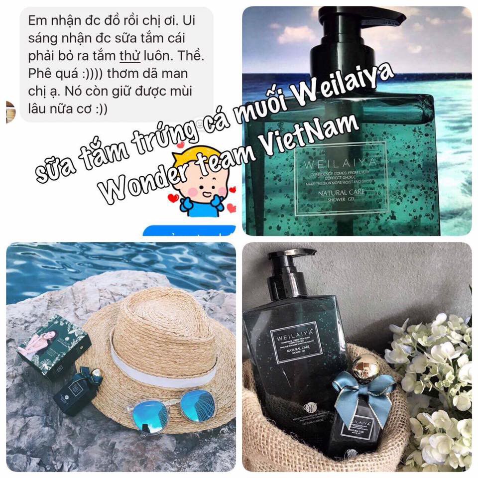 GEL TẮM TRỨNG CÁ WEILAIYA 60ML | BigBuy360 - bigbuy360.vn