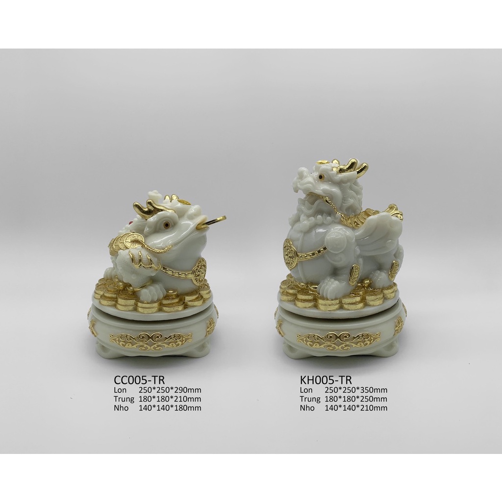 Cóc Ngậm Tiền - Tỳ Hưu cao 18cm - Thiềm Thừ Tỳ Hưu Chiêu Tài Phong Thuỷ - Vật Phẩm Phong Thuỷ Hút Tài Lộc