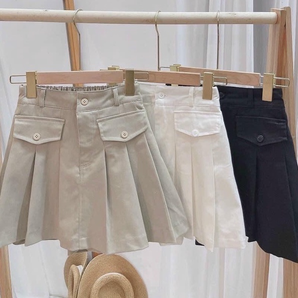 Chân Váy Nữ Tennis Lưng Cao Xếp Ly Tôn Dáng Mã SG240
