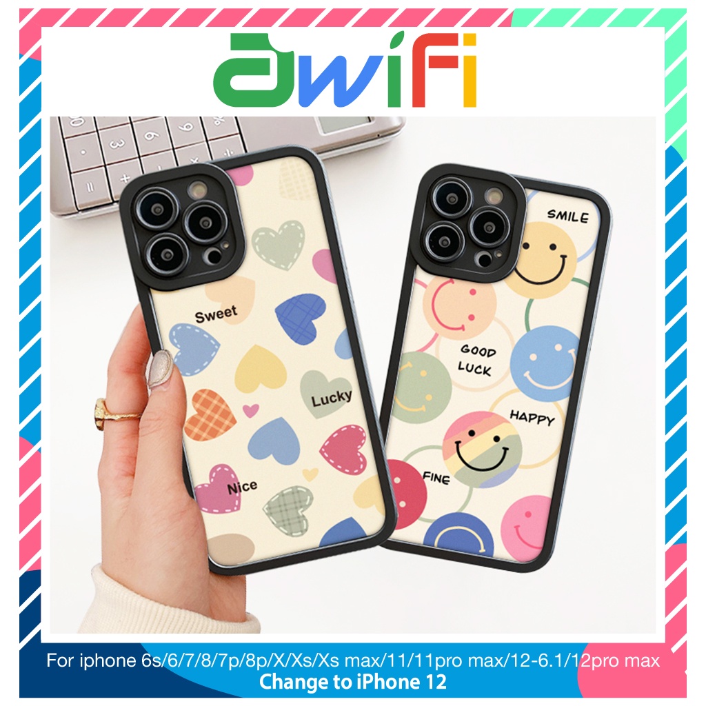 Ốp Lưng Iphone Cạnh Vuông Lỗ Camera Good 6S/6Splus/7/7Plus/8/8Plus/X/Xr/Xs/11/12/13/Pro/Max/Plus/Promax - Sale Hot C3 - 1