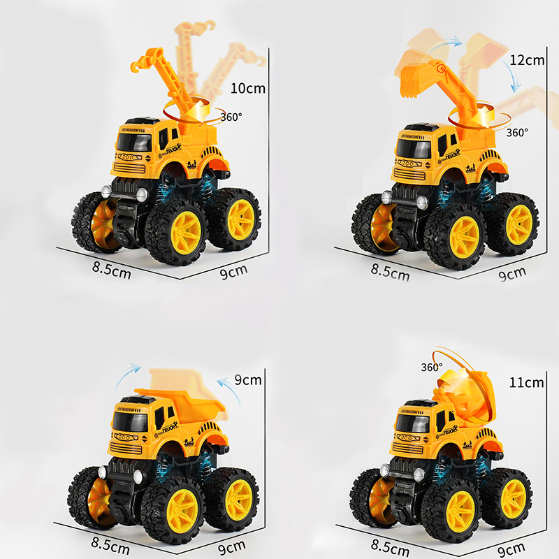 Mô Hình Xe Công Trường Đồ Chơi Cho Bé