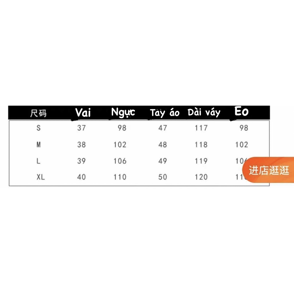 N27  Váy nhún ulzzang dáng dài cổ tay phồng 2 lớp siu xinh