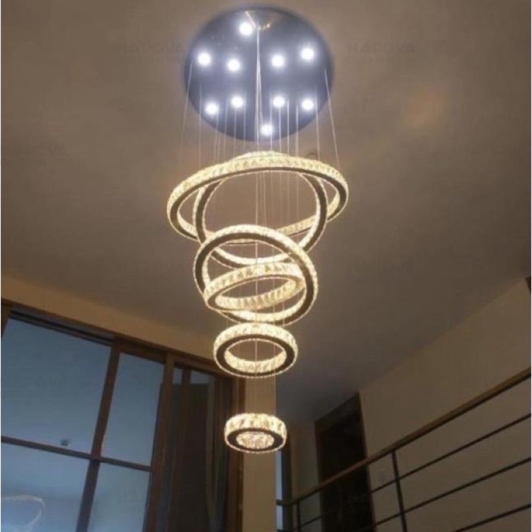 Đèn thả thông tầng 6 vòng 3 chế độ  DTT 5810