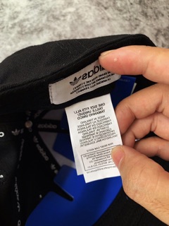 Mũ Adidas đen logo đen[full tag code]
